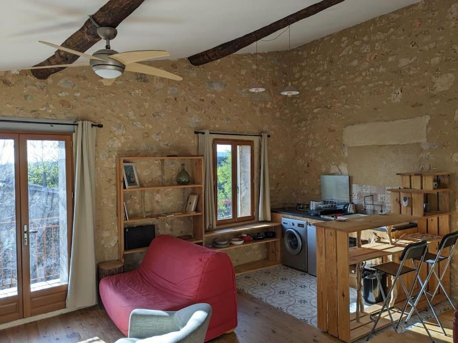 Appartement 1 Chambre, 55M2 - Maison De Village De Charme 17Eme Siecle - Garrigue Heraultaise Argelliers Екстер'єр фото